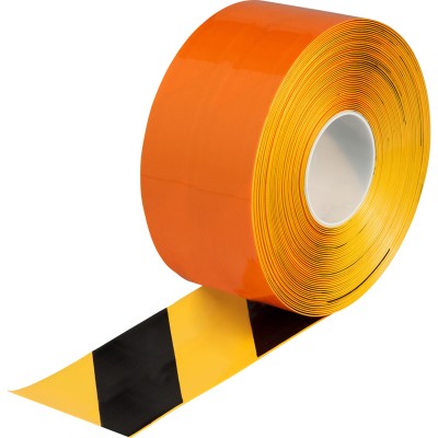 Brady Black Yellow Vinyl 30.48m Lane Marking Tape - TSM-50.80-543-BK YL