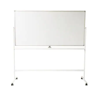 Double Sided Whiteboard Magnetic with roller stand