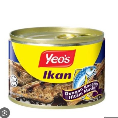 Canned Food, Yeo's Fish with Salted Black Beans (155g)