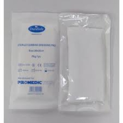 STERILE COMBINE DRESSING GAMGEE PAD 20X20CM 1S#