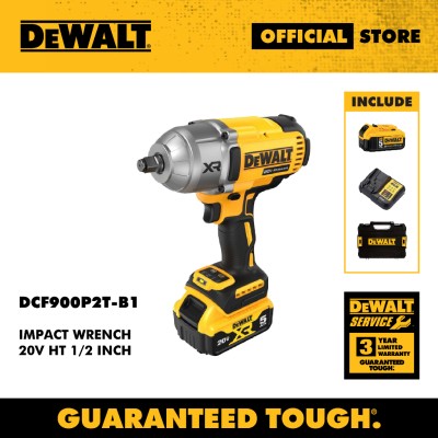 DeWalt DCF900P2T-XE 18V 5.0Ah XR Li-ion Cordless Brushless 1 2" High Torque Impact Wrench