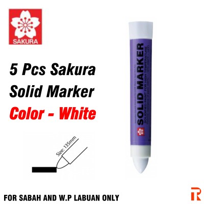 Sakura Solid Marker (5 Pcs)