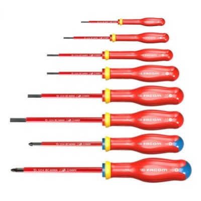 Facom ATD.J8VE ProTwist 1000V Insulated Screwdriver Set VDE