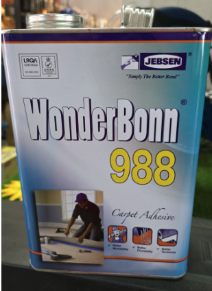 WonderBonn 988 Glue Carpet Adhesive 3L