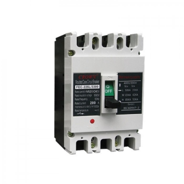 MCCB 100A, 3pole, 10kA