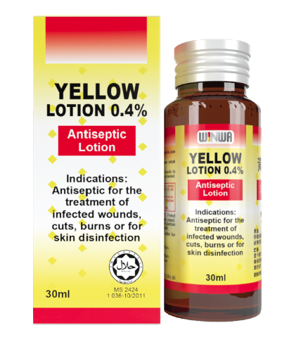 YELLOW LOTION (ACRIFLAVINE)