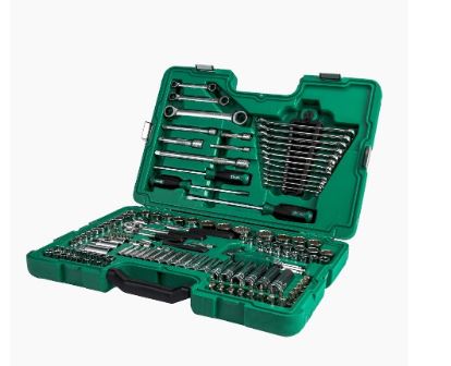 SATA 150 pcs 1  /  4"&3  /  8"&1  /  2" Automotive Tool Set (09510)