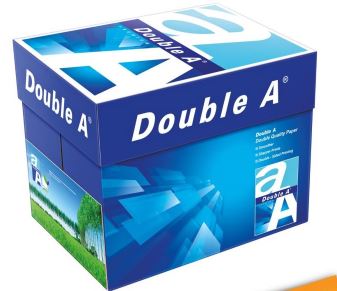 Double A 80gsm A4 Paper 1 Carton Box (5 Reams) (500 sheets  /  ream)