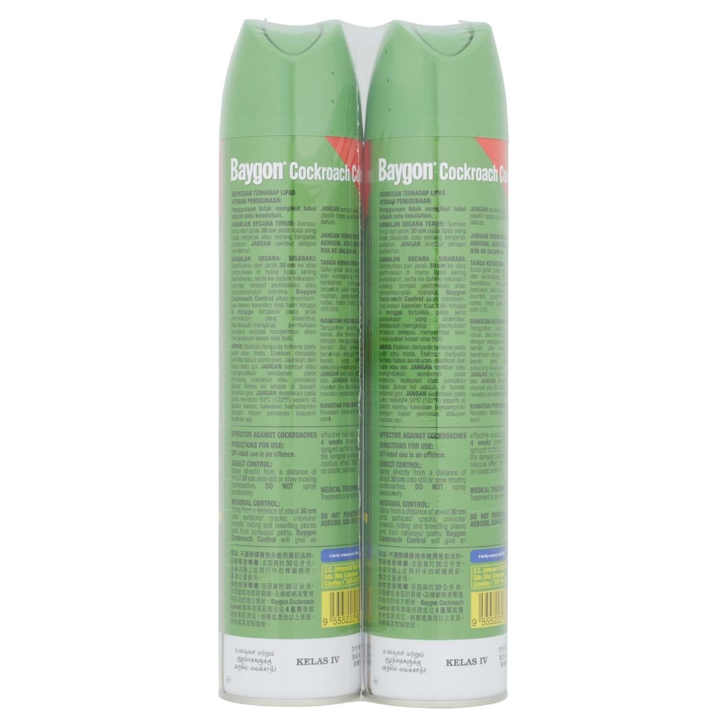 Baygon Cockroach Control Aerosol Ridsect