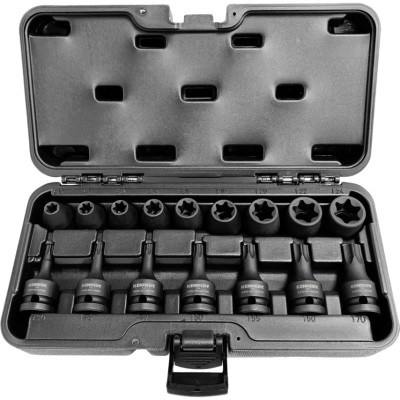 Kennedy 1 2in. Drive Impact Torx Socket Set, 16 Piece (KEN5839190K)