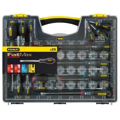 Stanley 5-62-572, 20 Piece Fatmax Screwdriver Set