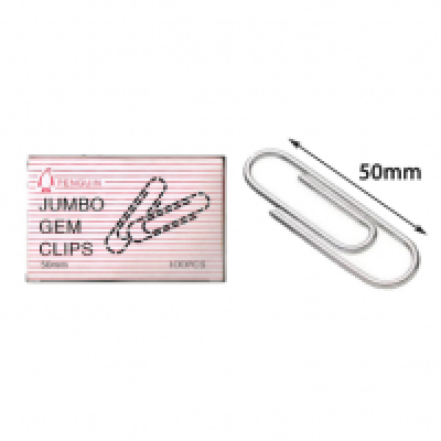 JUMBO PAPER CLIP PC50 - 50mm