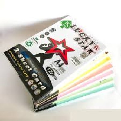 LuckyStar 2 Sheet Card 120gsm 100sheets Ream