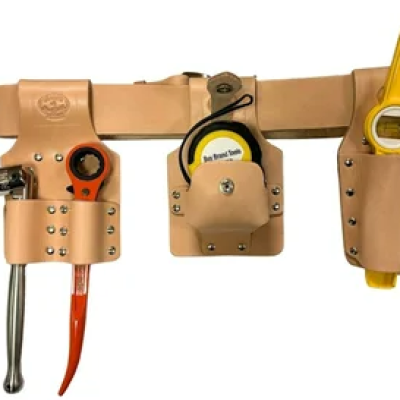 Scaffolding Tool Belt Set Leather - With Tools - Connell of Sheffield Ref: C-SB-SET-WT3