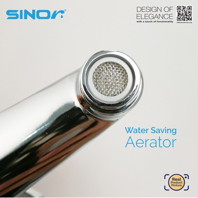 Sinor S-706 Bathroom Faucet Pillar Mounted Basin Water Water Saving Sink Tap   /   Cold Tap, SINOR S-706