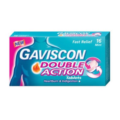 Gaviscon Double Action Tablets 16 Tabs