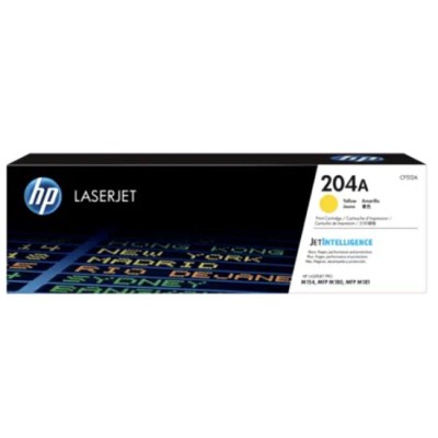 TONER INK HP LASER JET 204A YELLOW COLOR (Code CF512A )