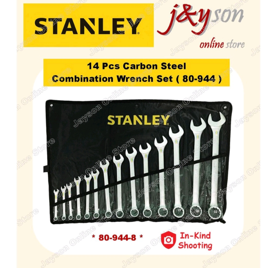 Stanley Spanner Set – 8mm to 32mm