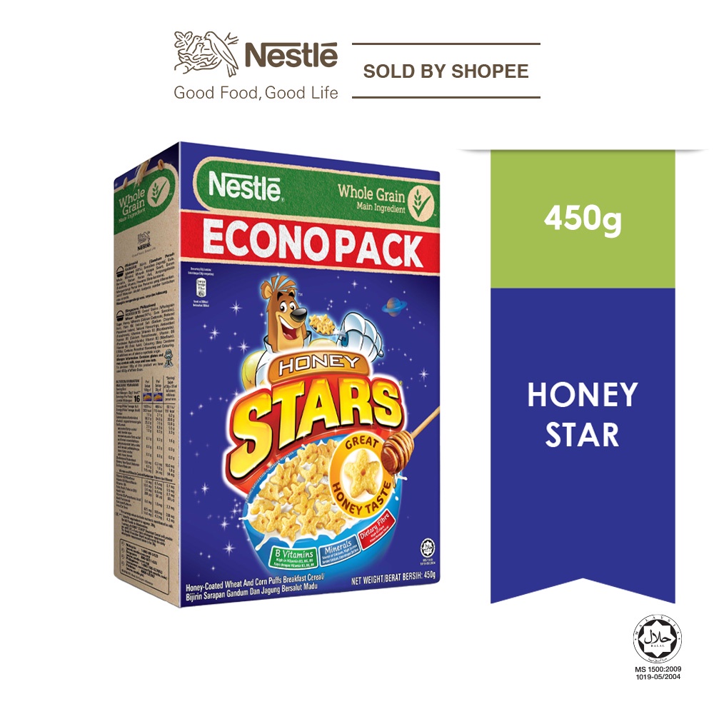 NESTLE HONEY STARS Cereal (450g)