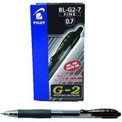 PILOT BL-G2-7-L 0.7 G2 GEL BLACK