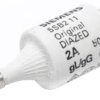 SIEMENS 2 A DII DIAZED FUSE, E27