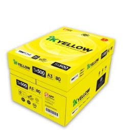 IK Yellow A3 Copier Paper 80gsm 500 Sheet (1 carton    /    5 ream)