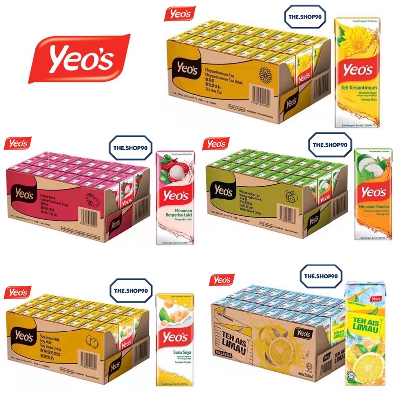 YEO'S Asian Drink (250ml x24)