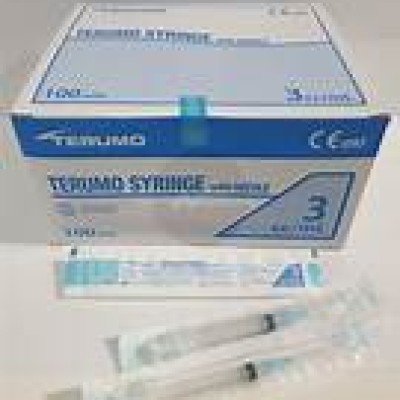 Terumo Syringe W O NEEDLE Luer Lock   Luer Slip 3cc ml 100's