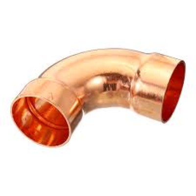 90 DEGREE COPPER TUBE ELBOW CONNECTOR [10s] (5 8" | 1.0MM)