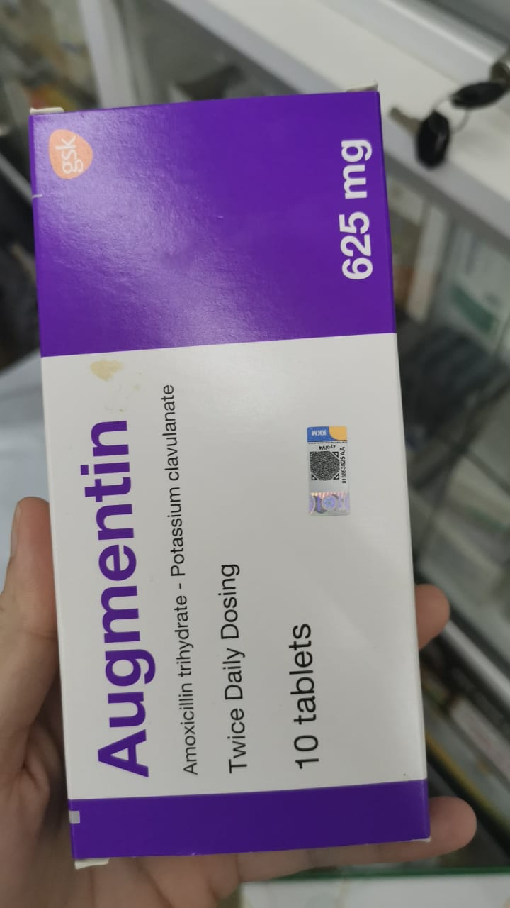 Augmentin 625mg (10s Per Box)