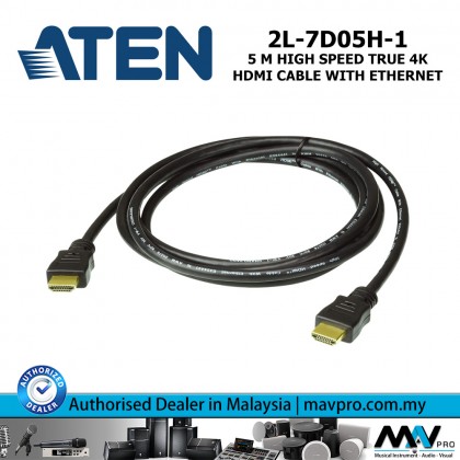 ATEN 5 M High Speed True 4K HDMI Cable With Ethernet (ATEN 2L-7D05H-1)