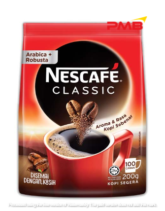 NESCAFE CLASSIC, REFILL, 200G  /  PACK (DELIVERY TO LABUAN AREA ONLY)