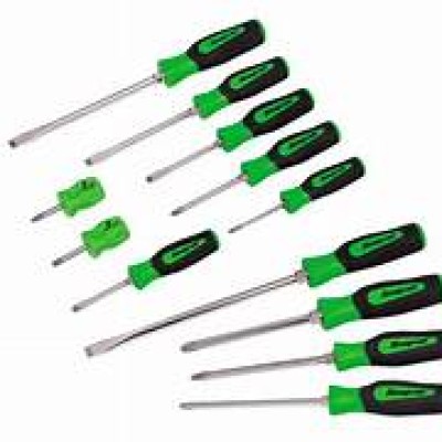 SNAP-ON 12 pc Instinct Soft Grip Combination Screwdriver Set   Model: SGDX120BG