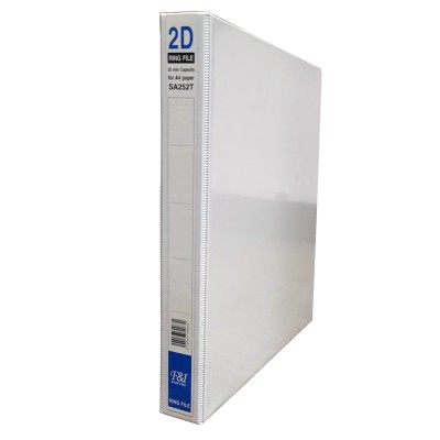 FILE- K2 25MM 2D WHITE PVC INSERT FILE A4