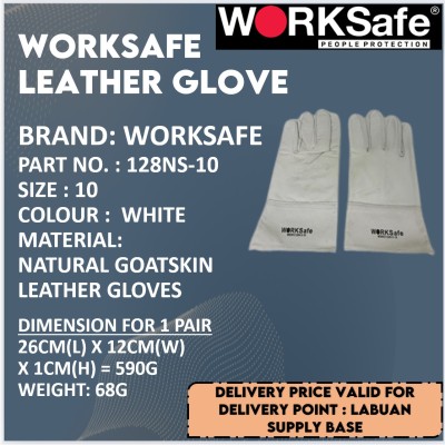 WORKSAFE  LEATHER GLOVE