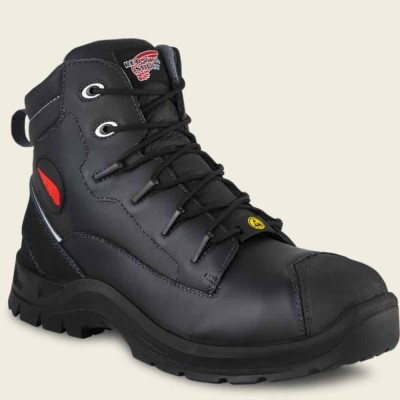 Red Wing Safety Footwear 3205 Black 6-Inch Boot