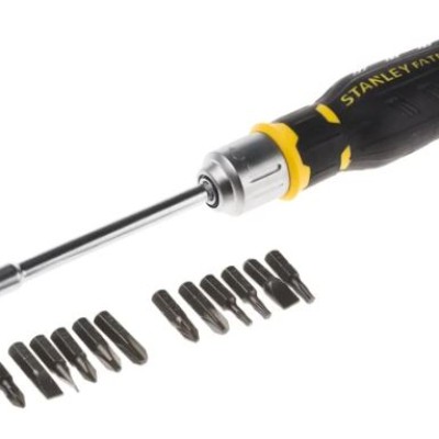 Stanley Ratchet Driver & Hexagon Bit Set