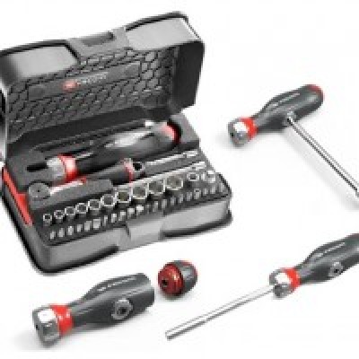 FACOM R.161-6ATCL3PB 38 PIECE,  1 4 IN RATCHET SOCKET SET