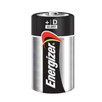 ENERGIZER BATTERY, Alkaline Size D (1.5V)