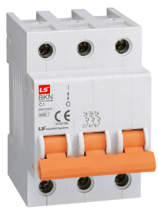 LS MCB BKN-b C1031 C16 (Type C, 16A, 3Pole, 10kA)