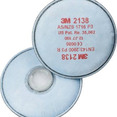 3M 2138 P3R Particulate Filter (1 PAIR)