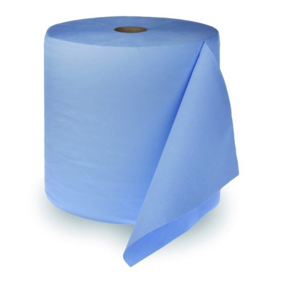 Multiclean plus cleaning cloth roll blue, 3-ply, 38cm x 190m 500  36   38 cm, pack of 2 rolls