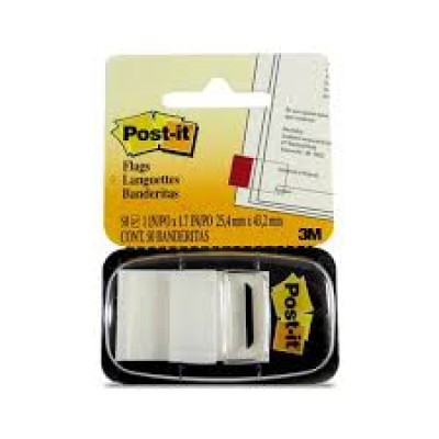 TAPE FLAG- 3M POST IT 680-8 (WHITE)