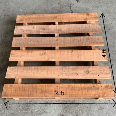 WOODEN PALLET, 1200MM X 1200MM X 150MM