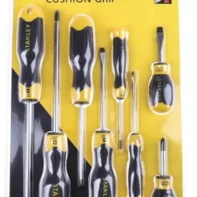 STANLEY PHILLIPS; SLOTTED SCREWDRIVER SET, 8-PIECE, C