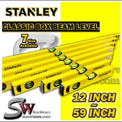 STANLEY WATER LEVEL RULER 24"