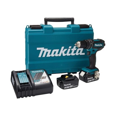 MAKITA DHP482RFE 13MM (1 2") CORDLESS HAMMER DRIVER DRILL