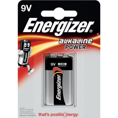 ENERGIZER BATTERY, Alkaline Size PP3 (9V)