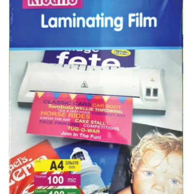 KIDARIO LAMINATING FILM A4 100'S