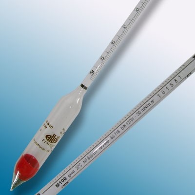 Hydrometer Density (Specific Gravity) Precision ALLA France